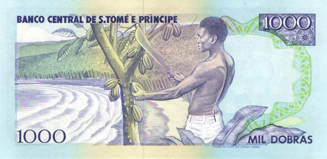 1000 Dobras 26.8.1993